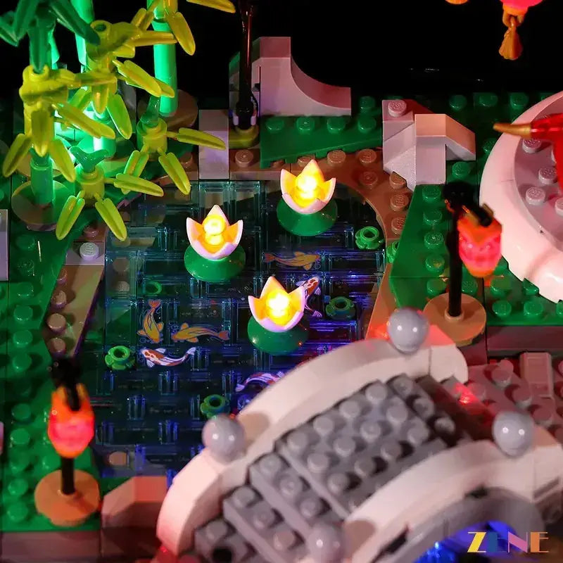 MOC LEGO Light Kit for New Year Lantern Festival No Soldering - ToylandEU