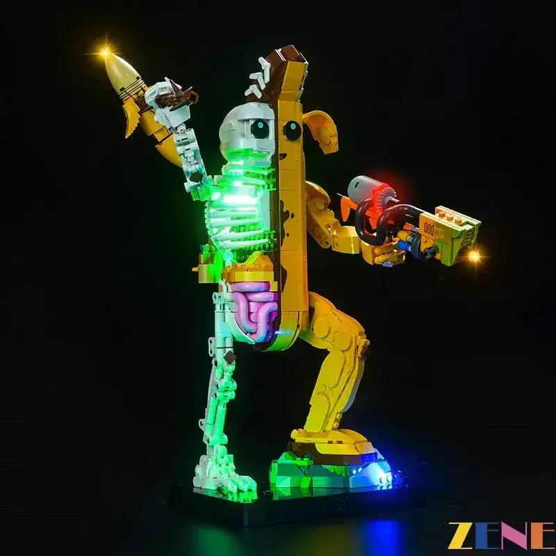MOC LEGO LED Kit For Peely Bone 77072 Easy Install Concealed - ToylandEU