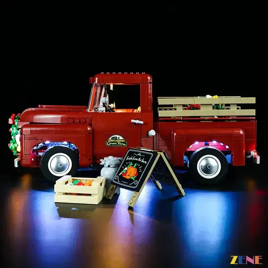 MOC LEGO Pickup Truck 10290 Light Kit Easy Install With LED - ToylandEU