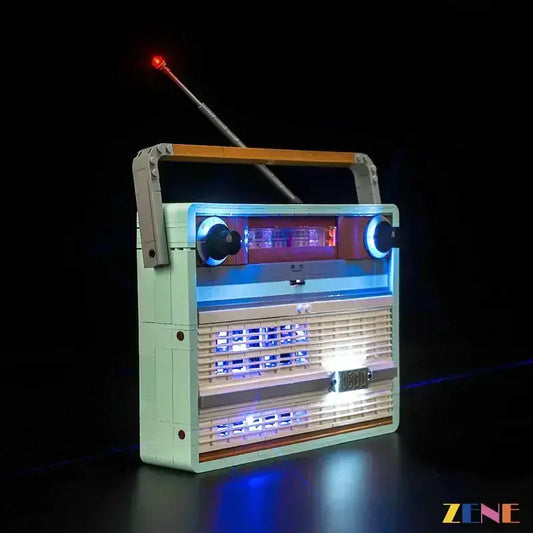 MOC LEGO Lighting Kit for Retro Radio 10334 Easy Install - ToylandEU