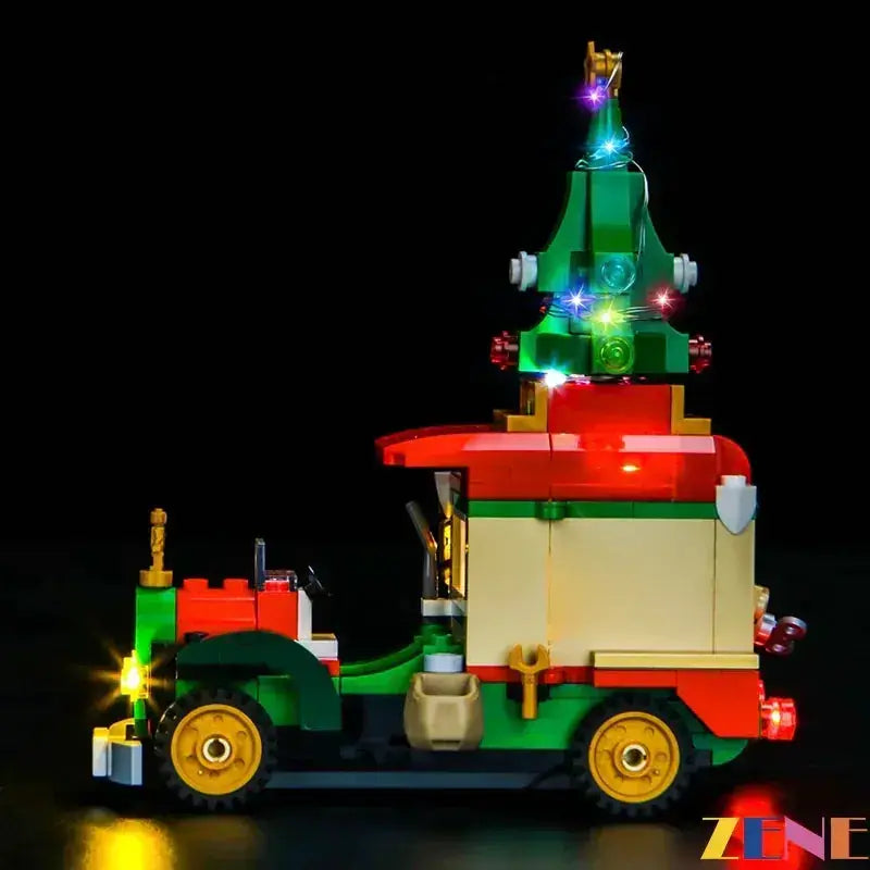 MOC LEGO Light Kit For Santa Delivery Truck 40746 Enhances Play - ToylandEU