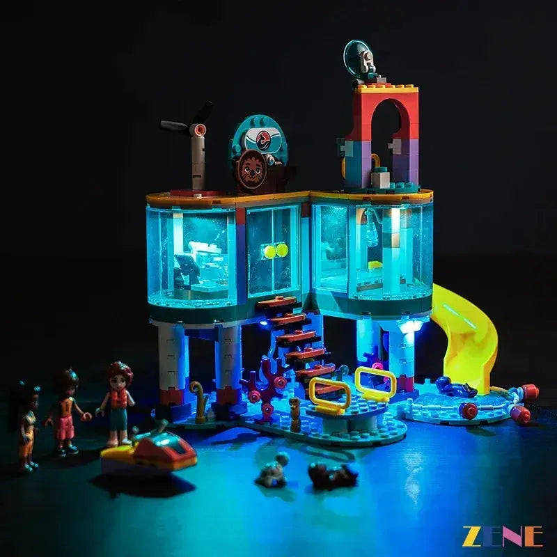 MOC LEGO Sea Rescue Center Light Kit 41736 Illumination - ToylandEU