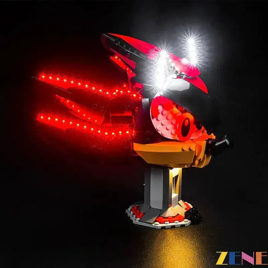 MOC LEGO Shadow the Hedgehog Lighting Kit for Brighter Play - ToylandEU