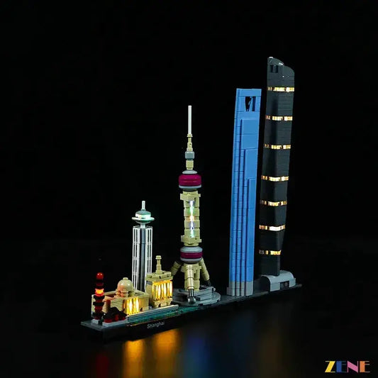 MOC LEGO Shanghai 21039 Lighting Kit for Easy Installation - ToylandEU
