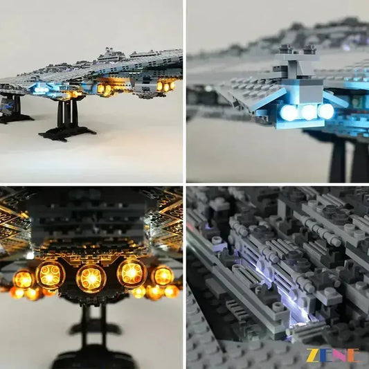 MOC LEGO Star Wars Light Kit For Super Star Destroyer Glow - ToylandEU