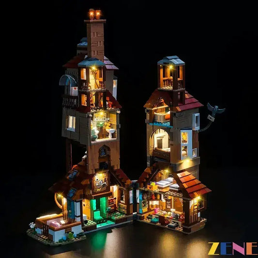 MOC LEGO Light Kit For The Burrow Harry Potter Set Illumination - ToylandEU