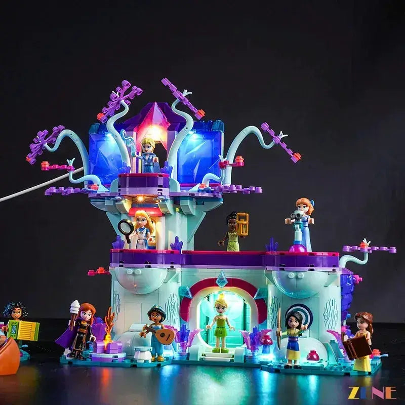 MOC LEGO Light Kit For The Enchanted Treehouse 43215 Easy Install - ToylandEU