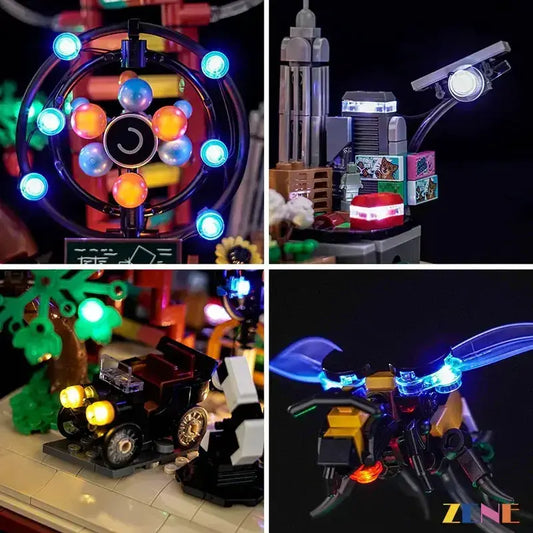 MOC LEGO Light Kit For The Evolution Of STEM 21355 Enhanced - ToylandEU