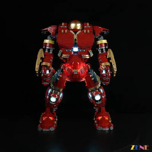 MOC LEGO Hulkbuster 76210 Light Kit For Enhanced Illumination - ToylandEU