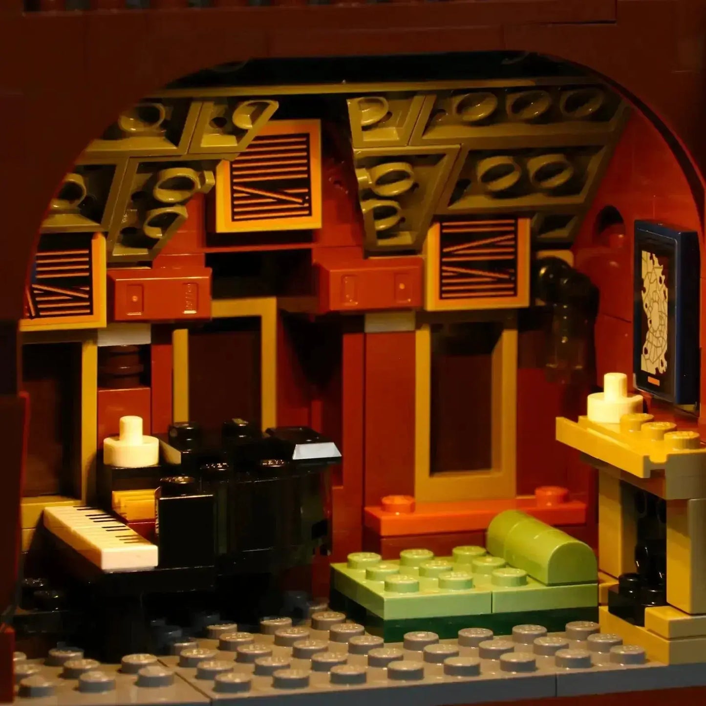 MOC LEGO The Shrieking Shack Light Kit With Concealed Wiring 76407 - ToylandEU
