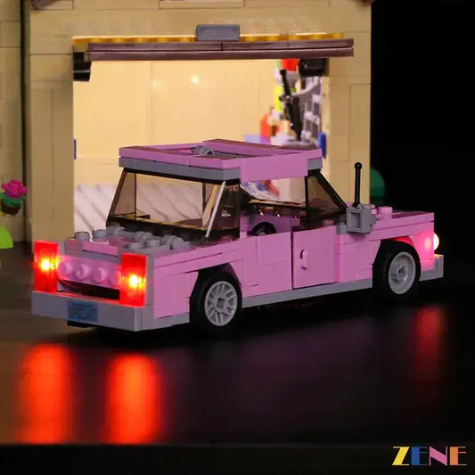 MOC LEGO Simpsons House 71006 Light Kit Illumination With LED Lighting - ToylandEU
