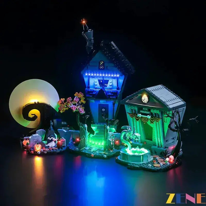 MOC LEGO Light Kit for Nightmare Before Christmas 21351 Illumination - ToylandEU