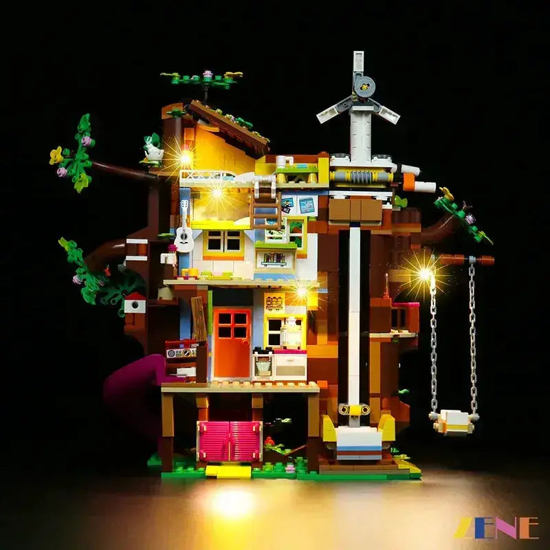 MOC LEGO Tree House Light Kit Easy Install With Subtle Glow - ToylandEU