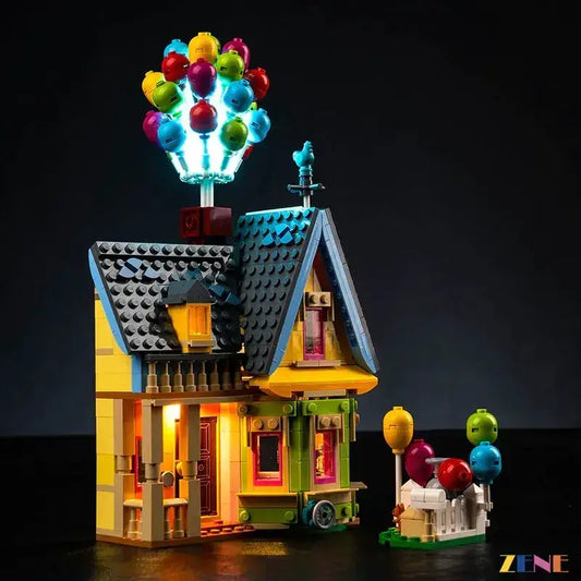 MOC LEGO Up House Light Kit 43217 Illuminates Display For Collectors - ToylandEU
