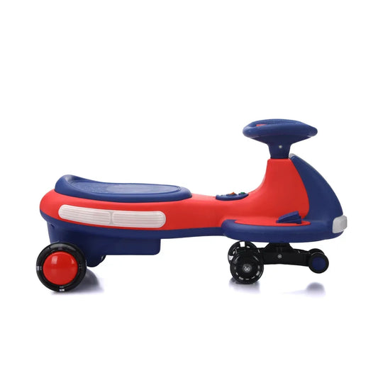 Light Up Electric Wiggle Car Ride On Toy With Pedal - ToylandEU