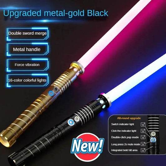 Light Up Saber LED Laser Sword RGB Beat Sound - ToylandEU™