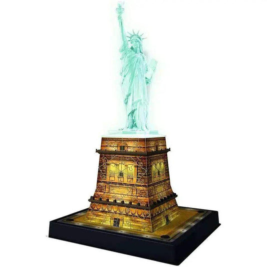 Light Up Statue Of Liberty 3D Jigsaw Puzzle By Ravensburger - ToylandEU