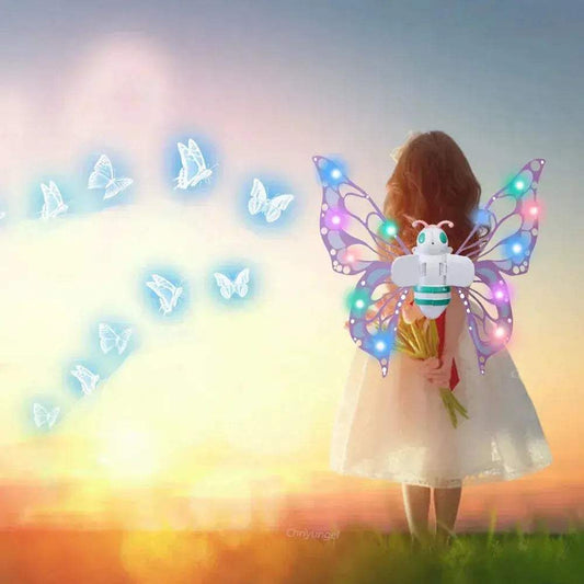 Lighted Fairy Wings For Kids Moving Butterfly Costume - ToylandEU