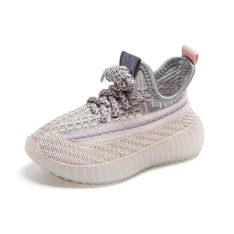 Lightweight Breathable Kids Casual Sneakers with Non-Slip Elastic Closure for Boys and Girls - ToylandEU