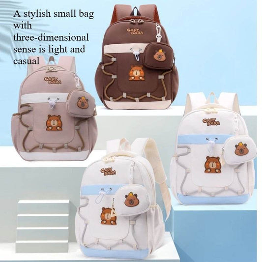 Lightweight Kids Backpack Cute Cartoon Animal Print Burden Reducing Design For 3 To 6 Year Olds Boys And Girls - ToylandEU