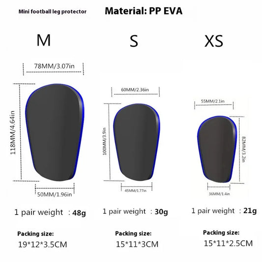 Lightweight Soccer Shin Guards Mini For Kids And Adults - ToylandEU