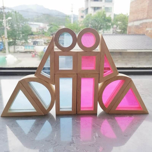 Logwood's Fun & Educational Rainbow Stacking Blocks for Toddlers & Kids - ToylandEU