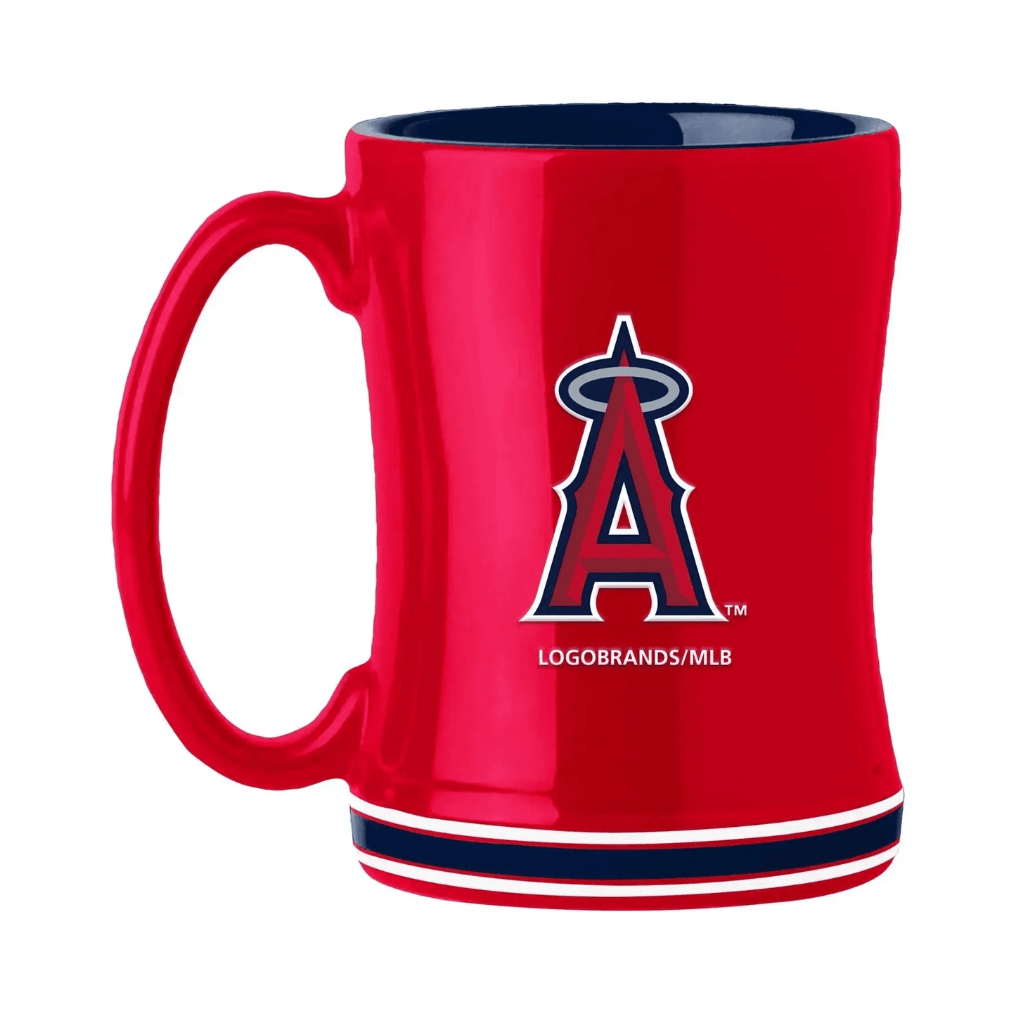 Los Angeles Angels 14oz Sculpted Relief Team Color Mug - ToylandEU™
