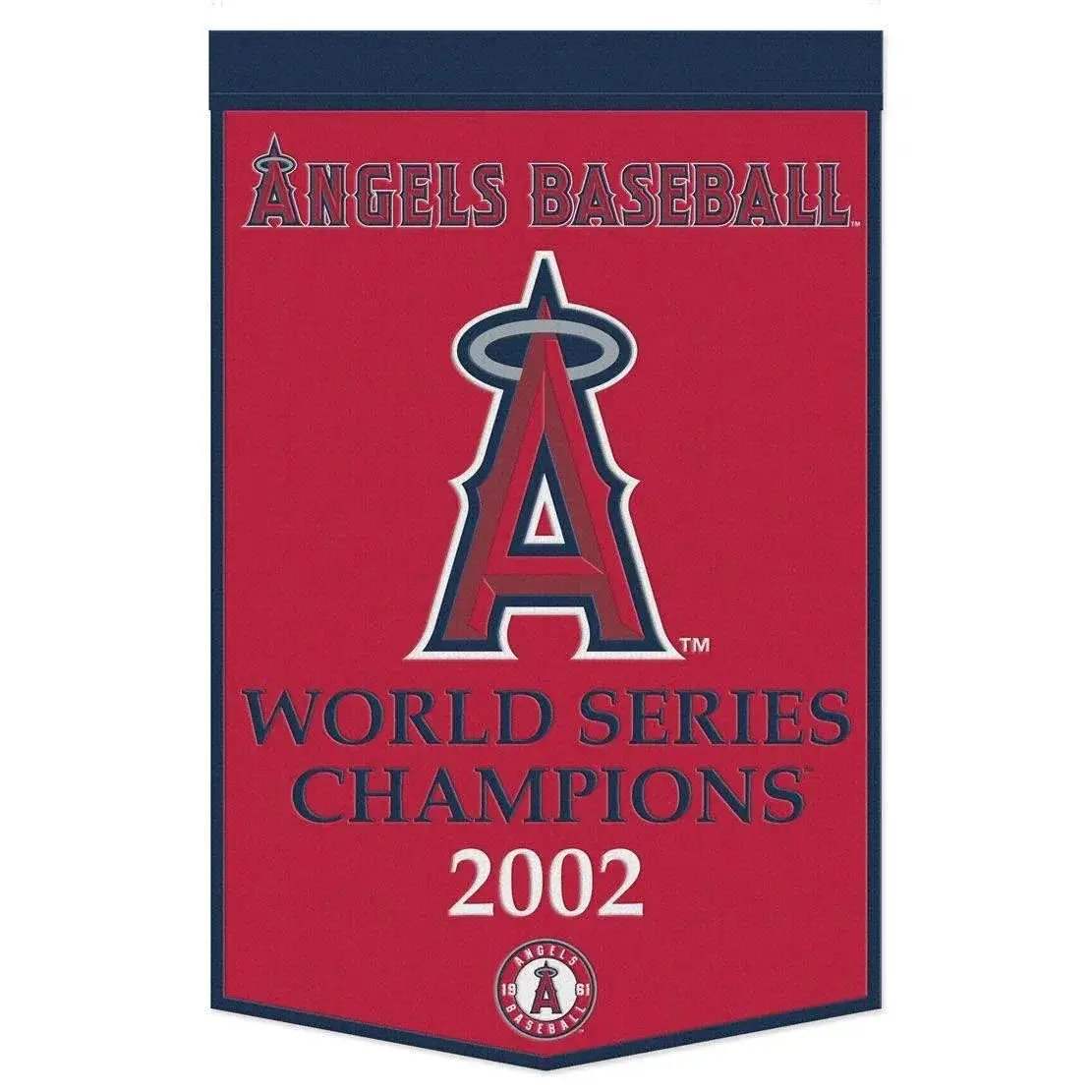 Los Angeles Angels Banner Wool 24x38 Dynasty Champ Design - ToylandEU™