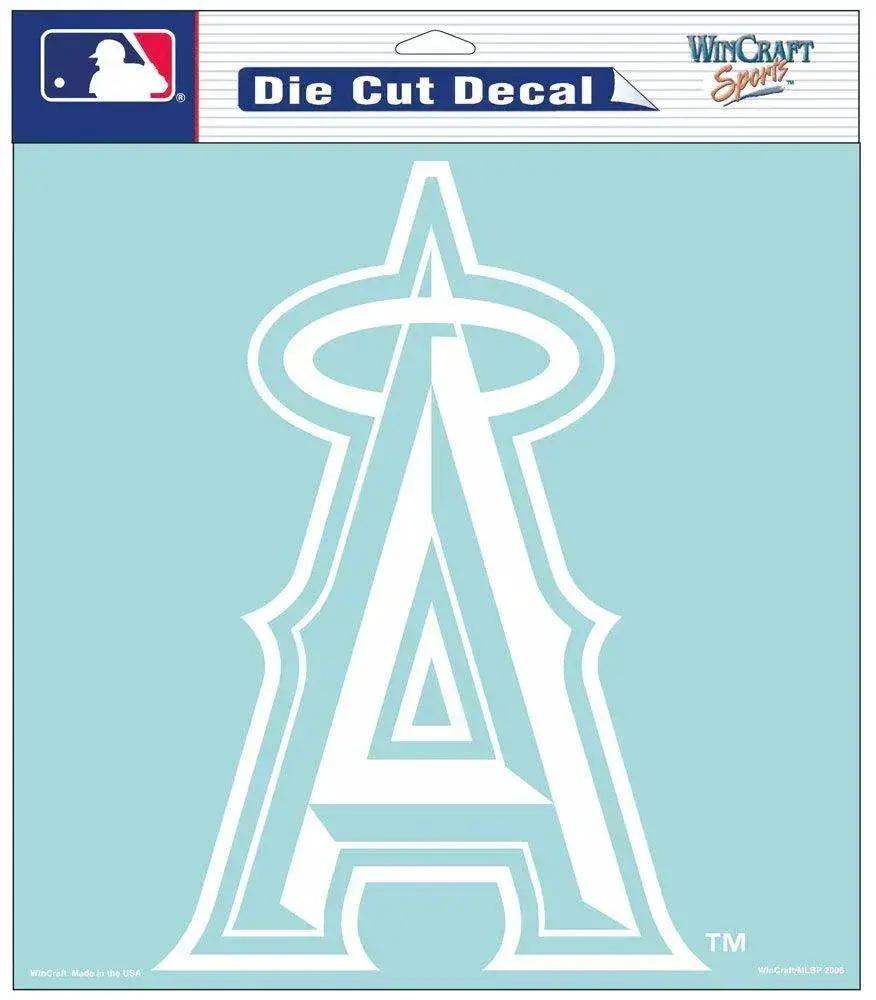 Los Angeles Angels Decal 8x8 Perfect Cut White - ToylandEU