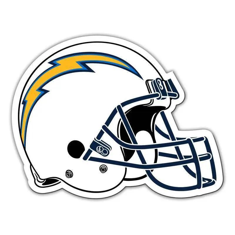 Los Angeles Chargers Car Style Magnet 12 Inch Helmet Design - ToylandEU™