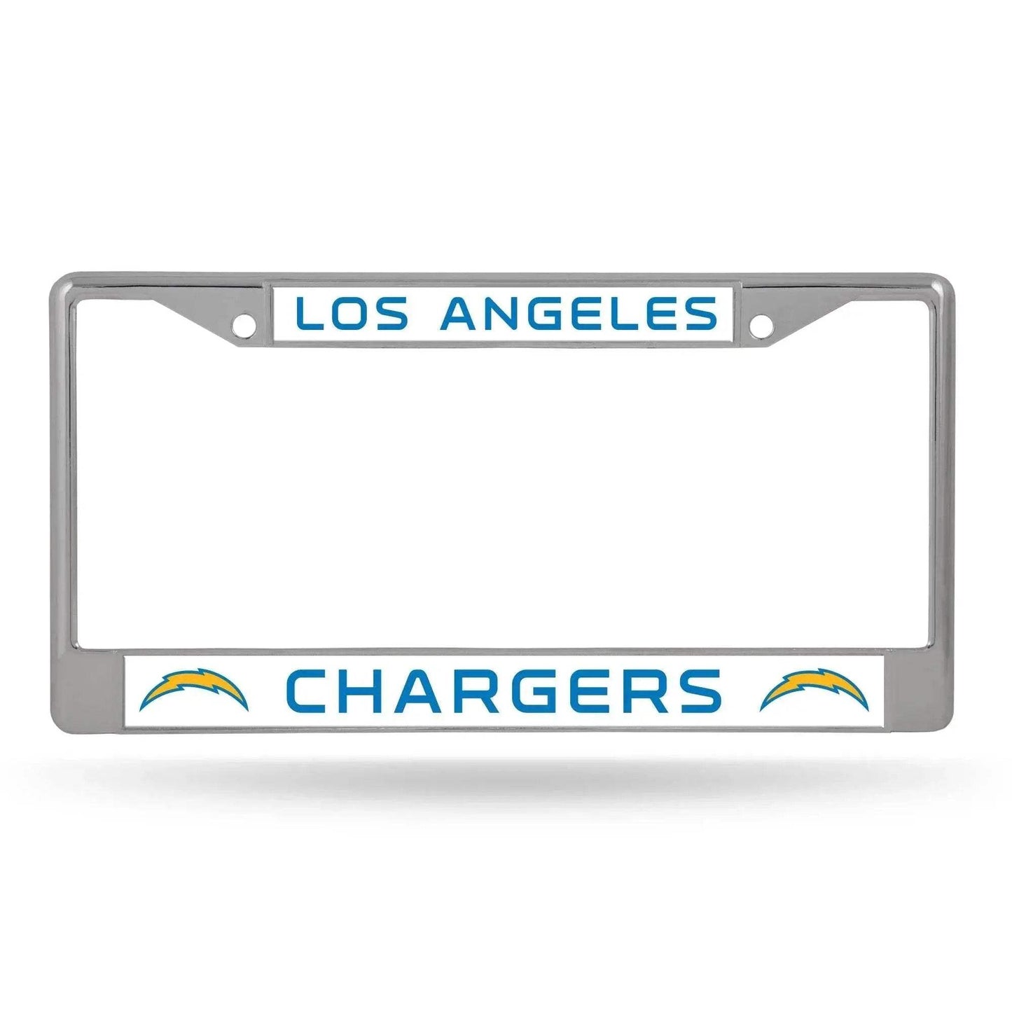 Los Angeles Chargers Chrome License Plate Frame With Logo - ToylandEU™