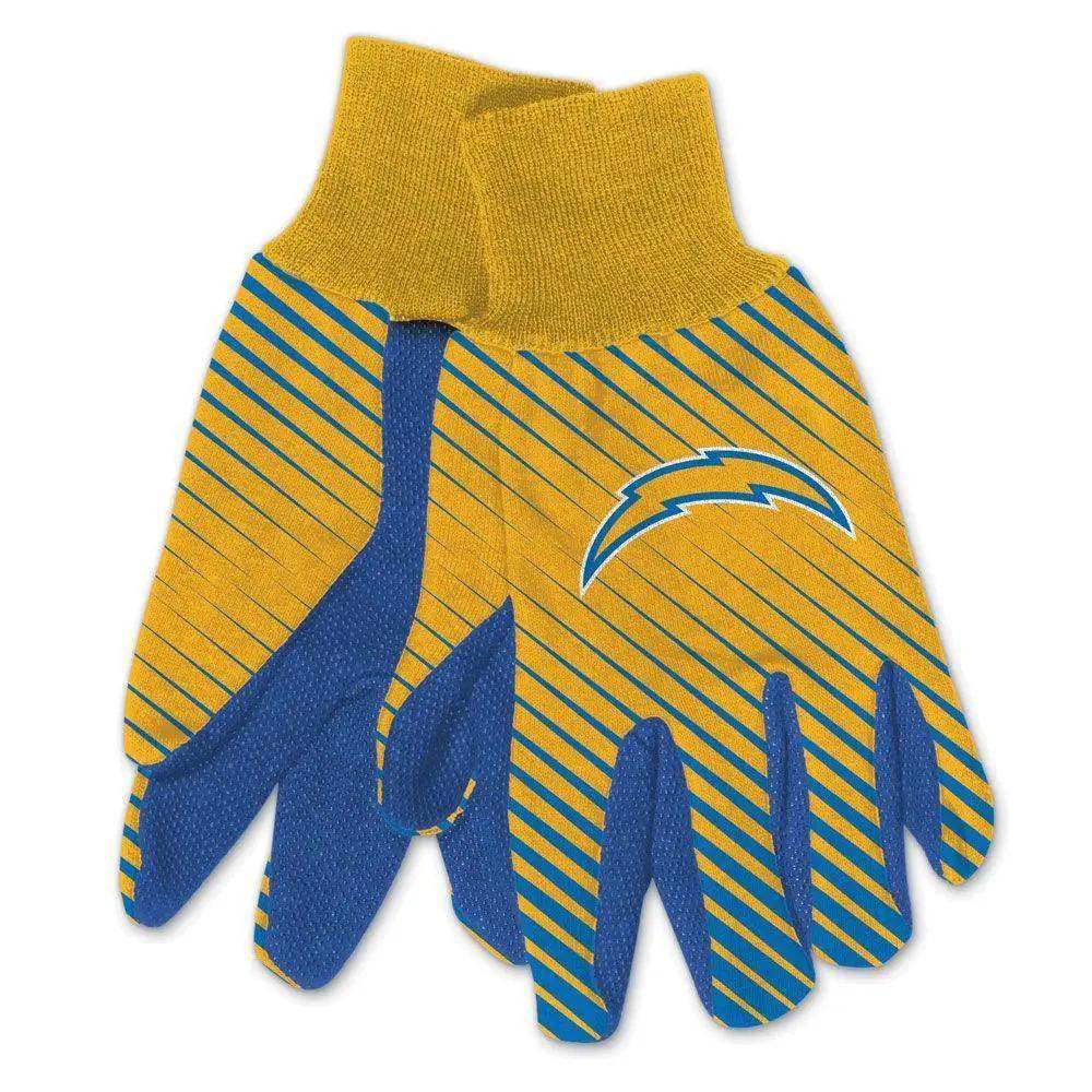 Los Angeles Chargers Gloves Two Tone Style Adult Size - ToylandEU