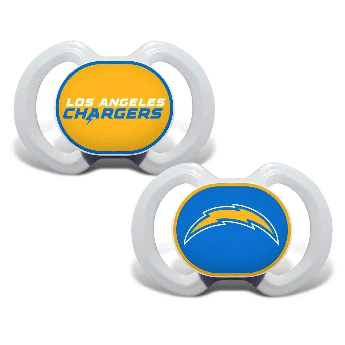 Los Angeles Chargers Pacifier 2 Pack Officially Licensed - ToylandEU™