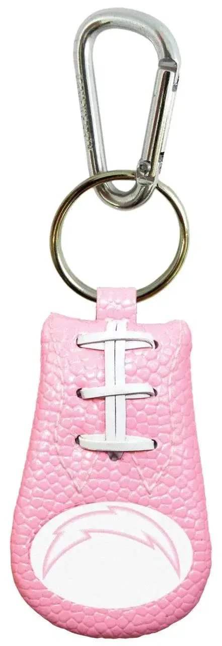 Los Angeles Chargers Pink Football Keychain Made By Gamewear - ToylandEU™