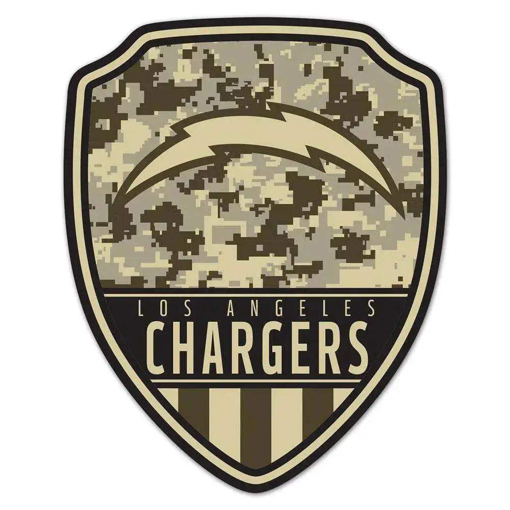 Los Angeles Chargers Wood Sign 11x14 Shield Shape Decor - ToylandEU™