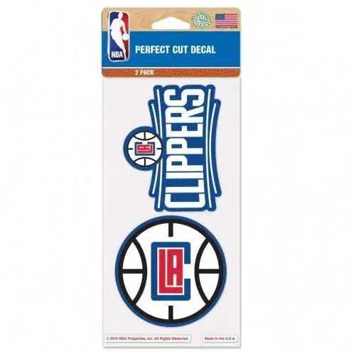 Los Angeles Clippers 4x4 Decal Perfect Cut Set Of 2 - ToylandEU™