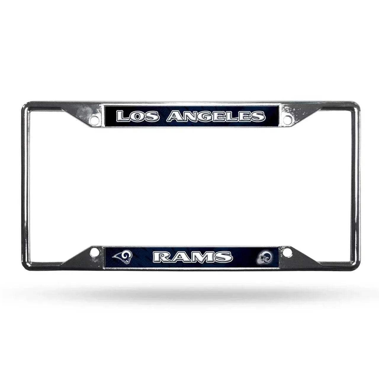 Los Angeles Rams Chrome License Plate Frame EZ View New - ToylandEU™