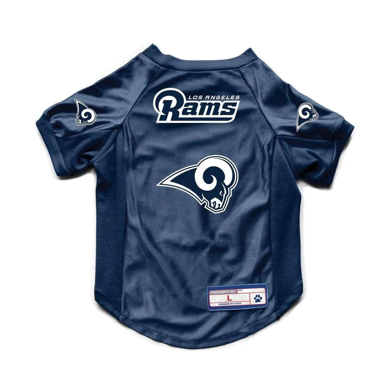 Los Angeles Rams Dog Jersey Stretch Size Big Little Earth - ToylandEU™
