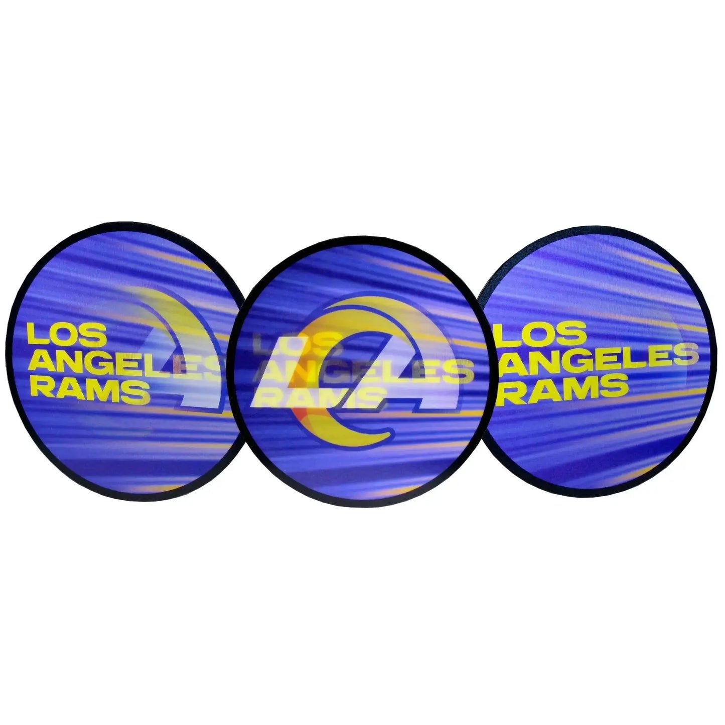 Los Angeles Rams Lenticular Decal Logo And Wordmark Motion - ToylandEU™