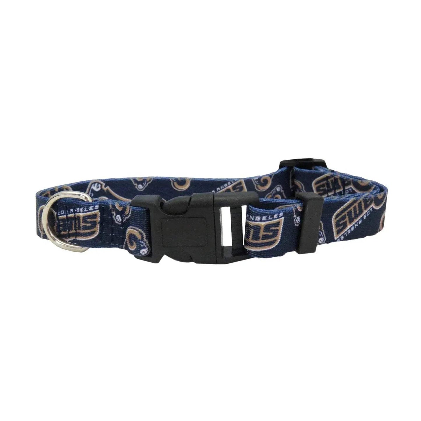 Los Angeles Rams Pet Collar Size S Alternate By Little Earth - ToylandEU™