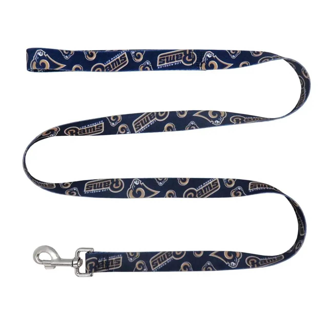Los Angeles Rams Pet Leash 1x60 Colorful Team Pattern - ToylandEU™
