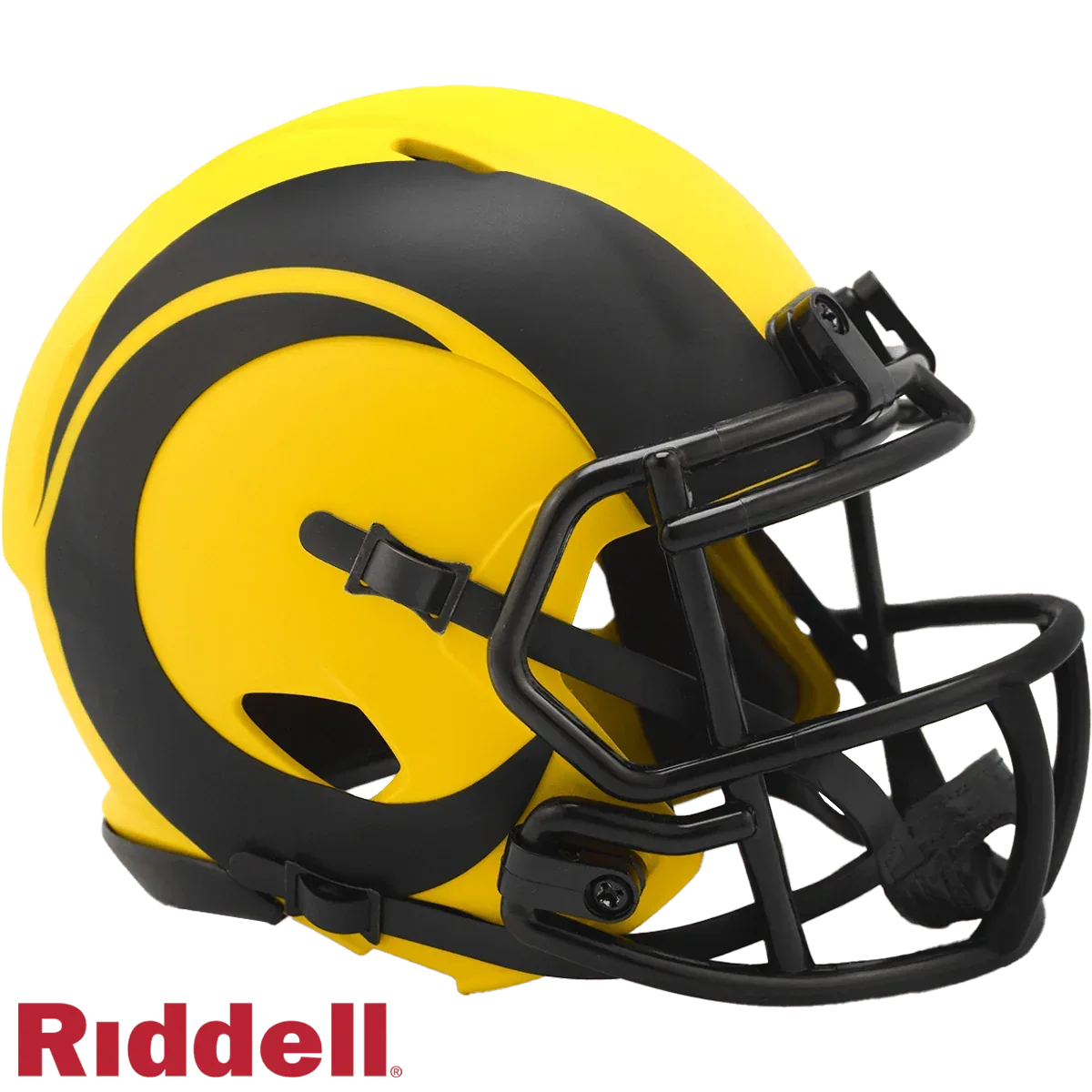 Los Angeles Rams Riddell Mini Speed Rave Alternate Helmet - ToylandEU™