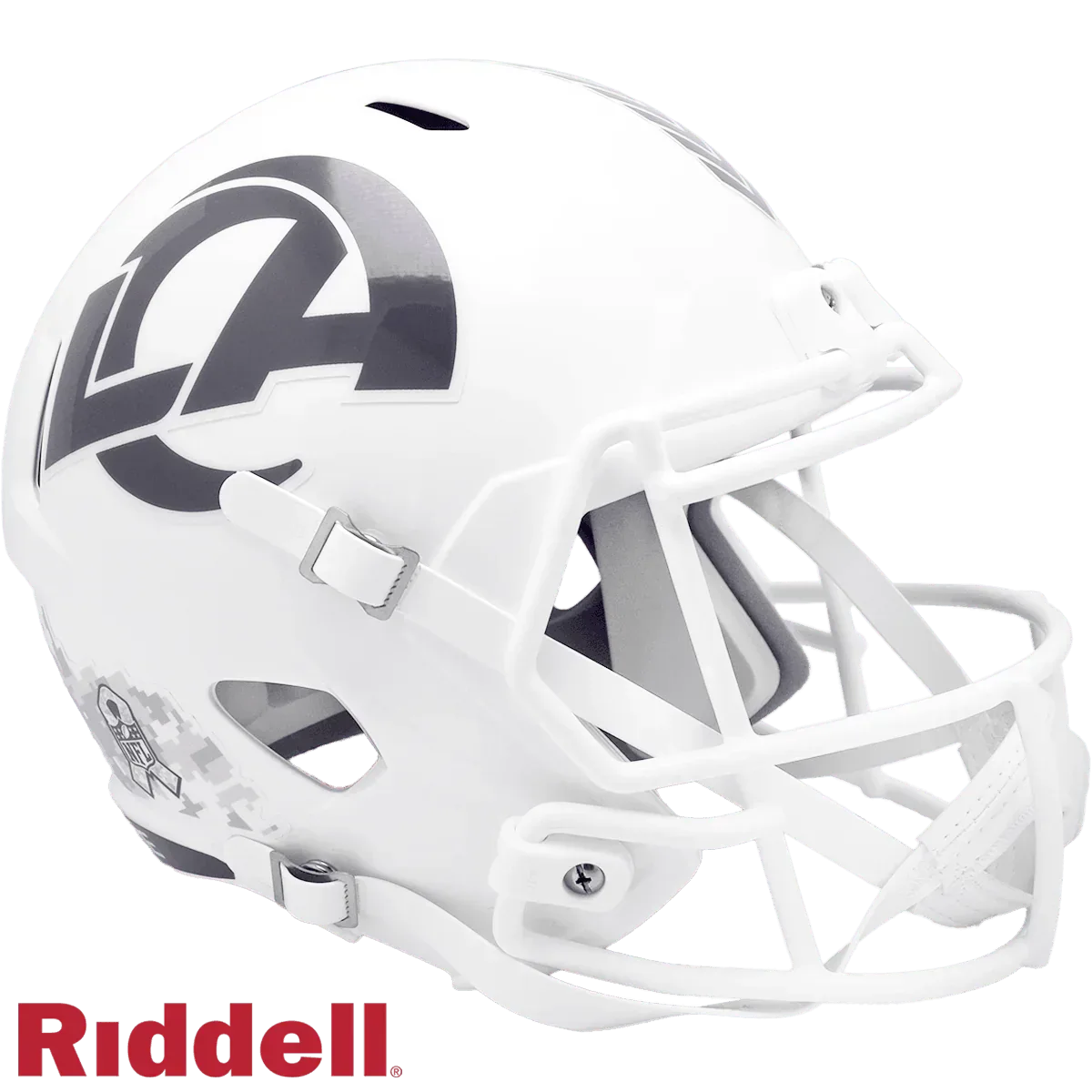 Los Angeles Rams Salute To Service Riddell Replica Helmet - ToylandEU™