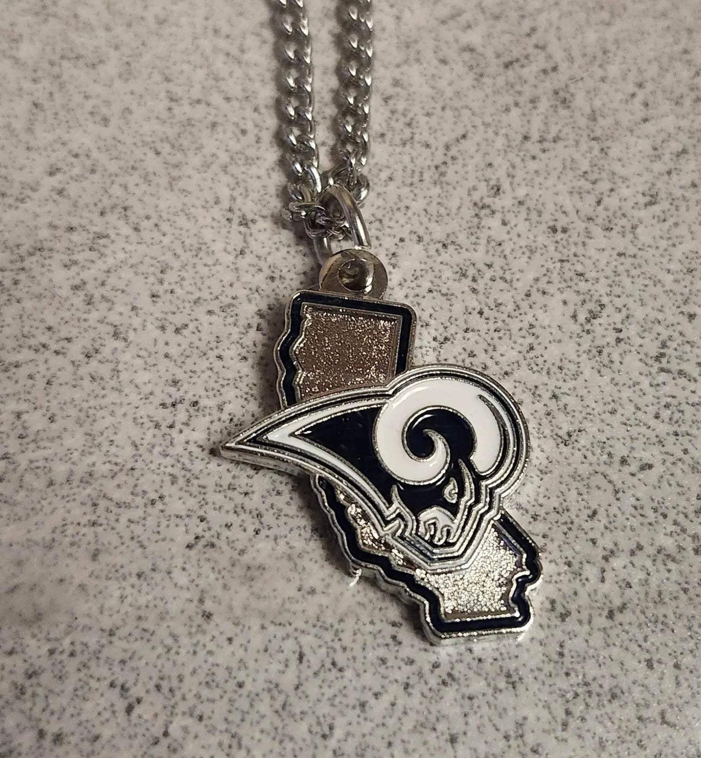Los Angeles Rams State Design Necklace Aminco Official - ToylandEU™