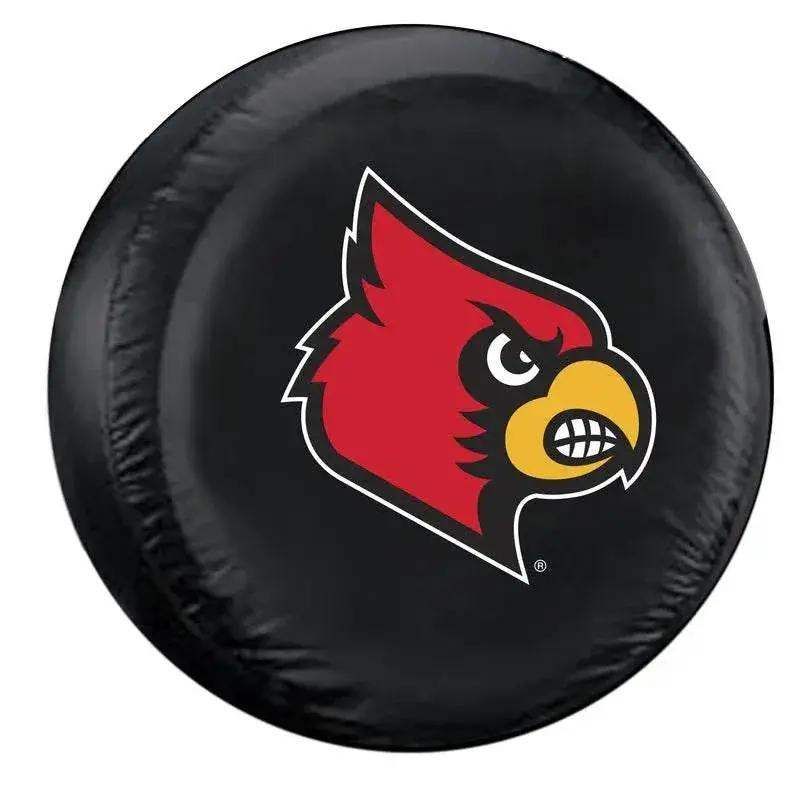 Louisville Cardinals Spare Tire Cover Large Size Black CO - ToylandEU