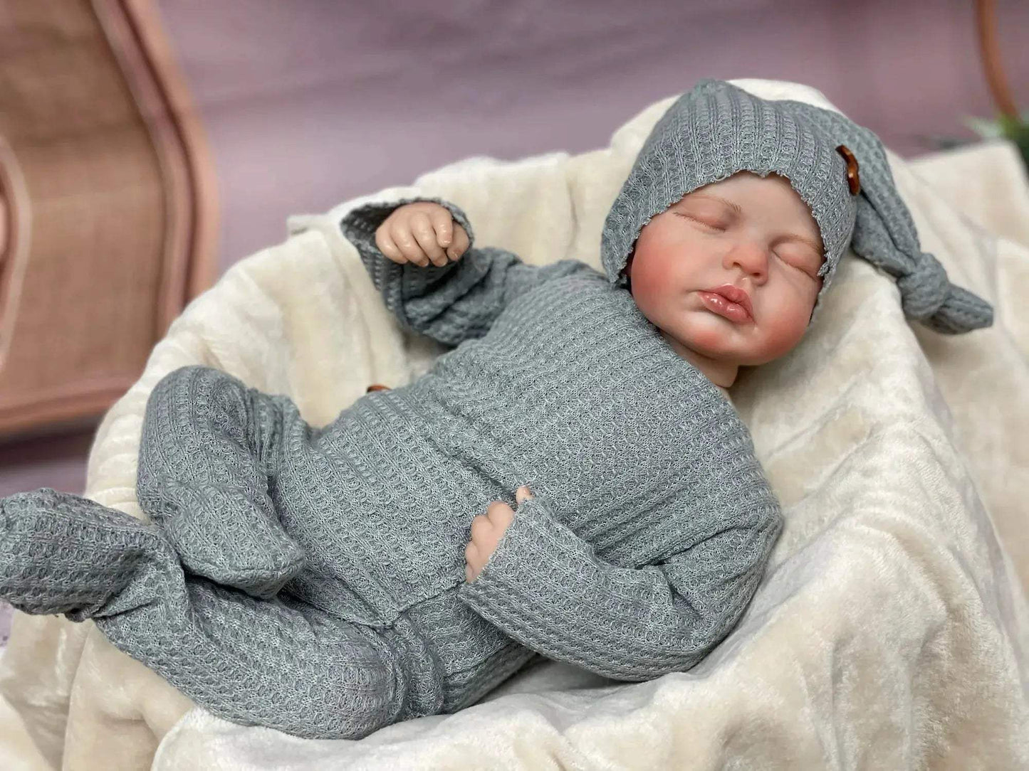 Loulou Twins Reborn Dolls Lifelike Handcrafted Vinyl Keepsake - ToylandEU