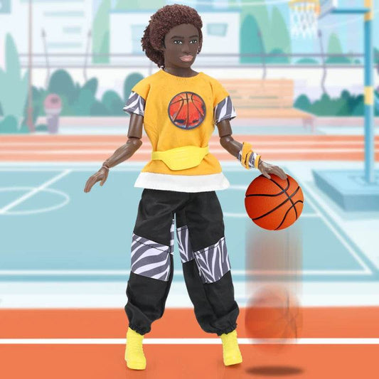 Lover Set Kawaii Items Black Dolls 30cm Female Male for Kids DIY Birthday Present - ToylandEU