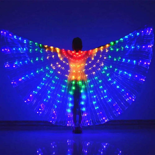 Low Voltage LED Wings For Dancers Battery Not Included - ToylandEU