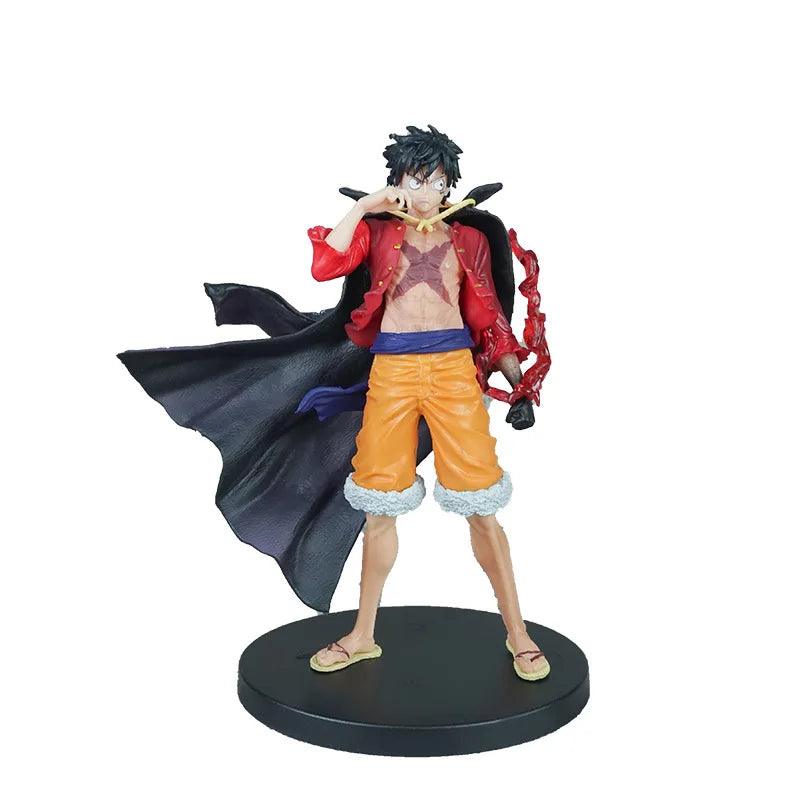 Figure | One Piece Luffy Figure | 17cm PVC Collectible | Kaidou Duel Head Change