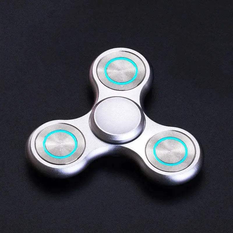 Luminous Fidget Spinner Triangular Spinner Toyland EU - ToylandEU™